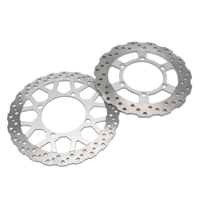 MCSLUBMH Motorrad Bremsscheibe Für Ka&wa&sa&ki KLX250S KLX 250S 2008 2009 2010 2011 2012 Zu 2018 2019 2020 KLX 250 S Motorrad Vorne/Hinten Bremsscheibe Rotor(Front and Rear) von MCSLUBMH