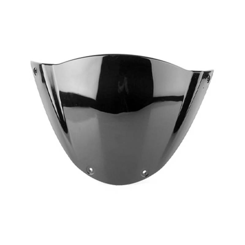 MCSLUBMH Motorrad Flyscreen Verkleidung Für Ducati Monster 796 696 1100 1100S Motorrad-Bildschirm Double Bubble Windschutzscheibe(Black) von MCSLUBMH