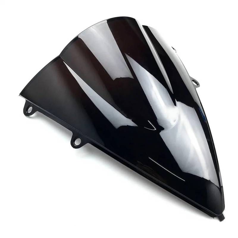 MCSLUBMH Motorrad Flyscreen Verkleidung Für H&ONDA CBR 1000 RR CBR1000RR 2012 2013 2014 2015 2016 Double Bubble Windschutzscheibe Windschutz(Black) von MCSLUBMH