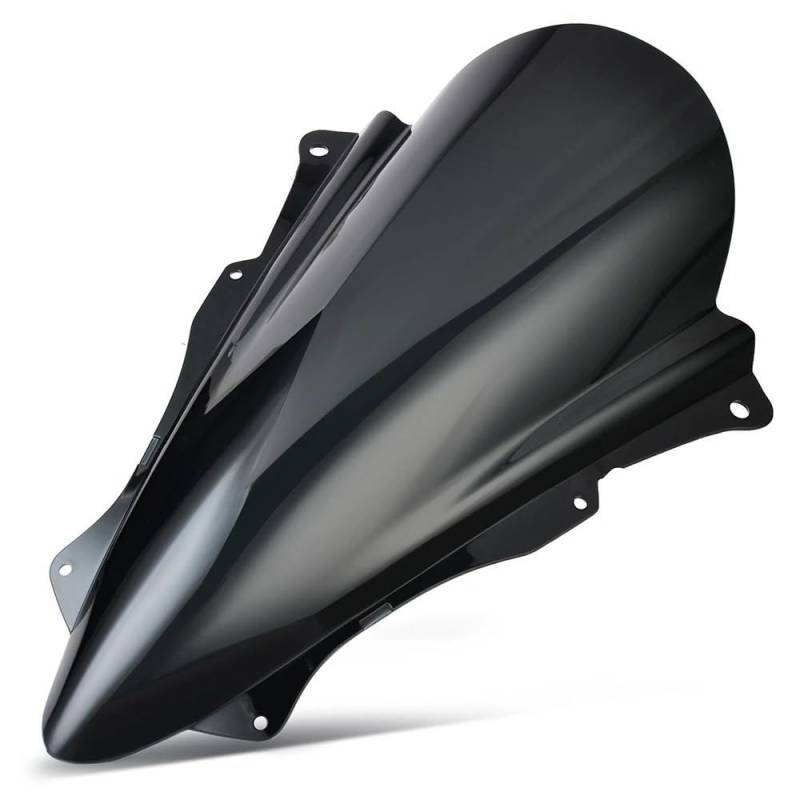 MCSLUBMH Motorrad Flyscreen Verkleidung Für Ka&wa&sa&ki Ninja ZX-25R ZX-4R ZX-4RR ZX25R ZX4R ZX4RR 2020-2025 Motorrad-Windschutz(Black) von MCSLUBMH