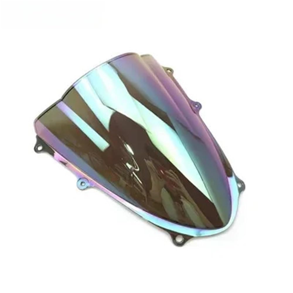 MCSLUBMH Motorrad Flyscreen Verkleidung Für Suzuki GSXR 1000 R GSX-R1000 K9 2009-2016 Motorrad Double Bubble Windschutzscheibe(Colorful 1) von MCSLUBMH