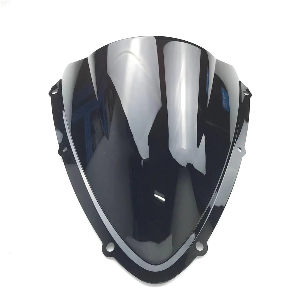 MCSLUBMH Motorrad Flyscreen Verkleidung Für Suzuki GSXR 600 GSXR 750 Gsxr600 Gsxr750 600R K8 2008 2009 2010 Windschutzscheibe Windschutz(Black) von MCSLUBMH