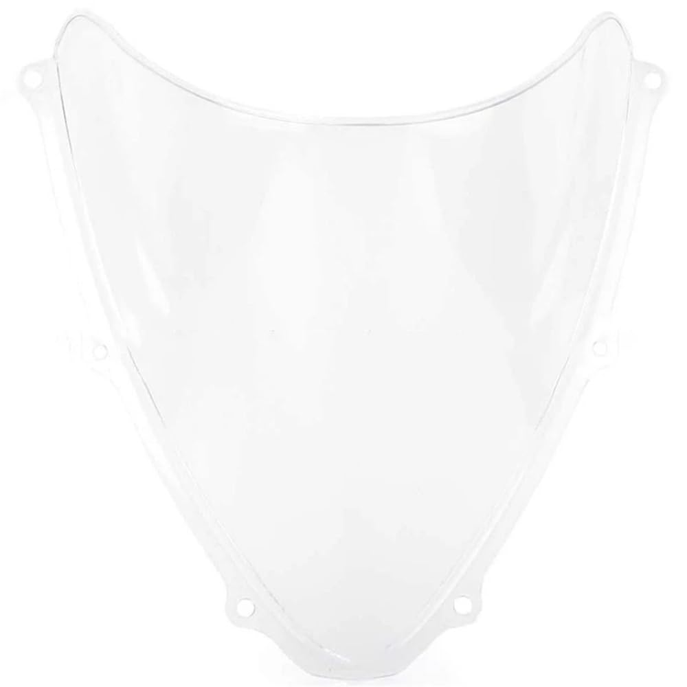 MCSLUBMH Motorrad Flyscreen Verkleidung Für Suzuki GSXR600 GSXR750 K6 K7 2006 2007 Motorrad Windschutzscheibe Windschutz Visier(Transparent) von MCSLUBMH