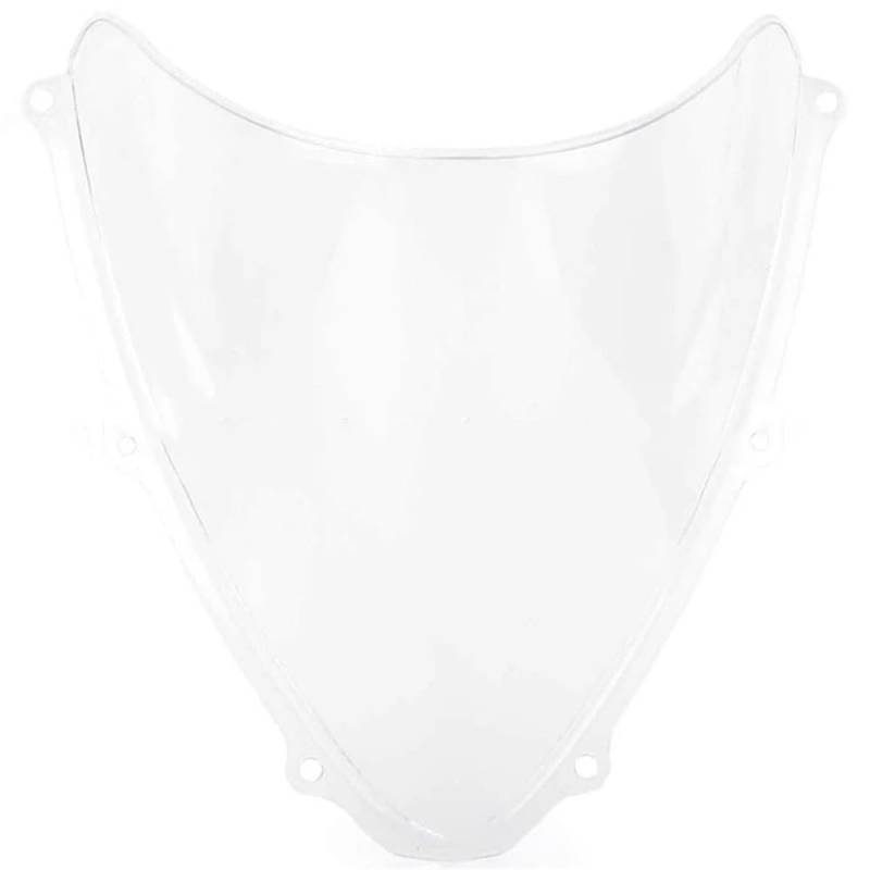 MCSLUBMH Motorrad Flyscreen Verkleidung Für Suzuki GSXR600 GSXR750 K6 K7 2006 2007 Motorrad Windschutzscheibe Windschutz Visier(Transparent) von MCSLUBMH