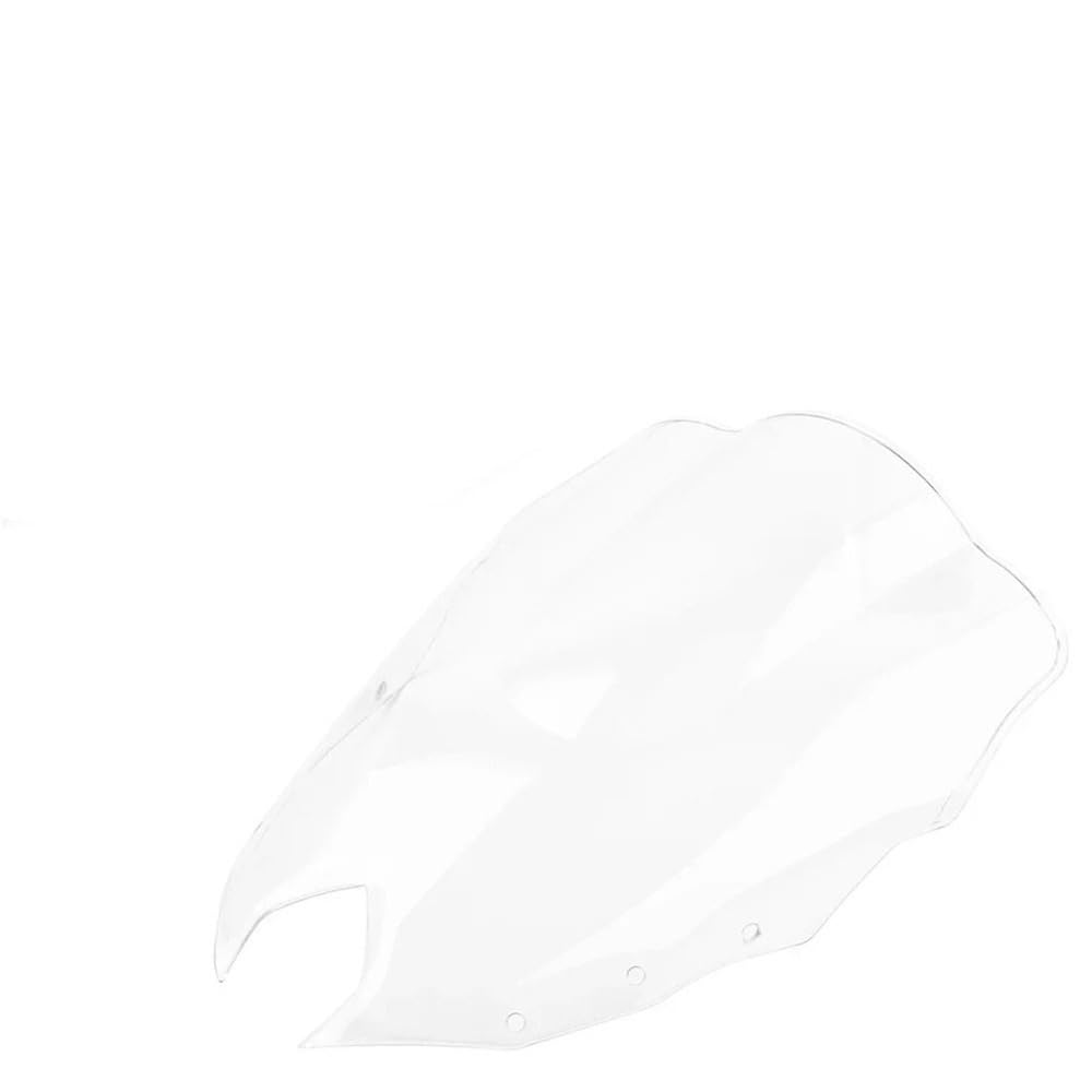 MCSLUBMH Motorrad Flyscreen Verkleidung Für Y&AMAHA FZ-6R FZ6R 2009 2010 2011 2012 2013 2014 2015 Motorrad-Windschutzscheiben-Schutz(Transparent) von MCSLUBMH