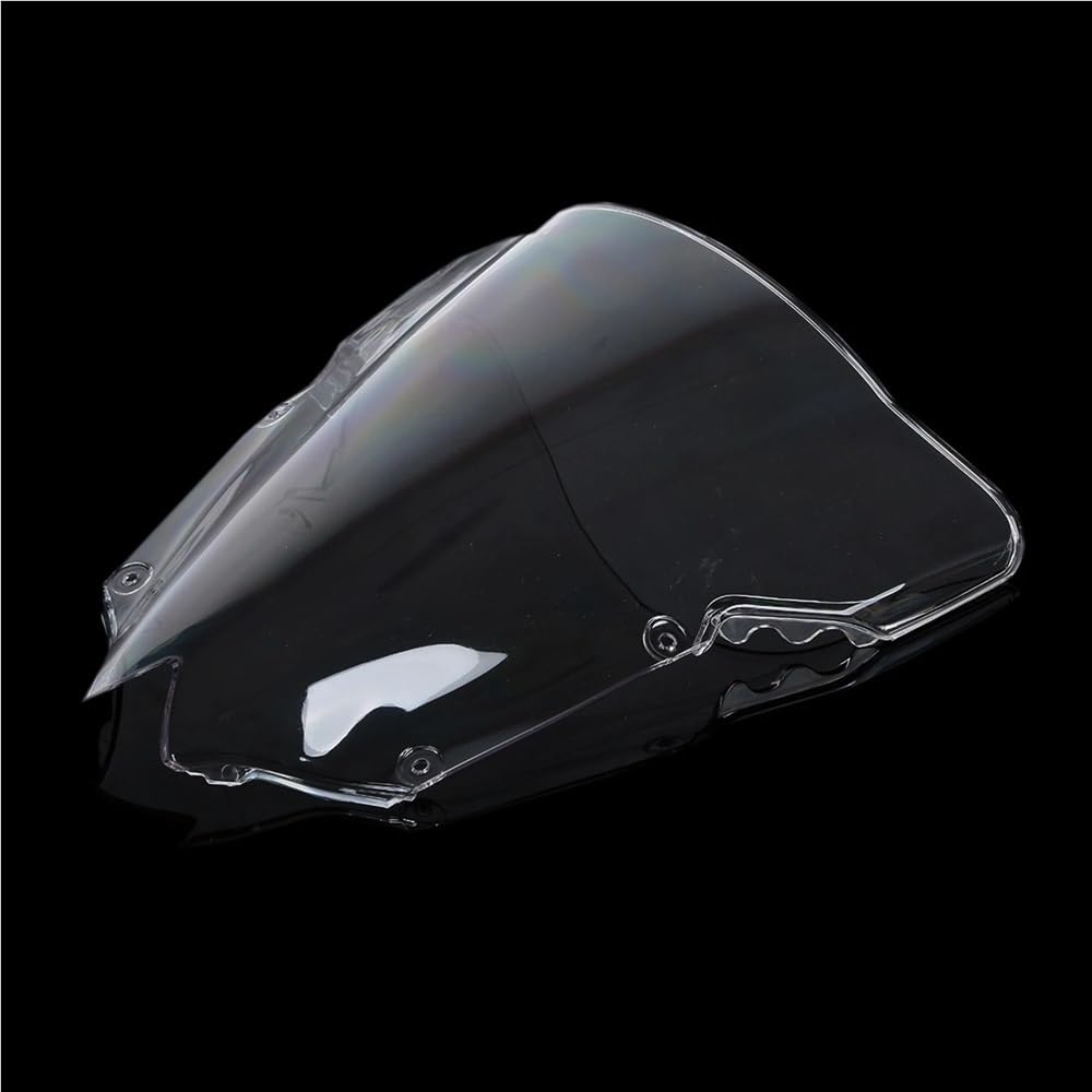 MCSLUBMH Motorrad Flyscreen Verkleidung Für Y&AMAHA YZF R6 600 2008 2009 2010 2011 2012 2013 2014 2015 2016 Motorrad Windschutzscheibe Windschutzscheibe(White) von MCSLUBMH