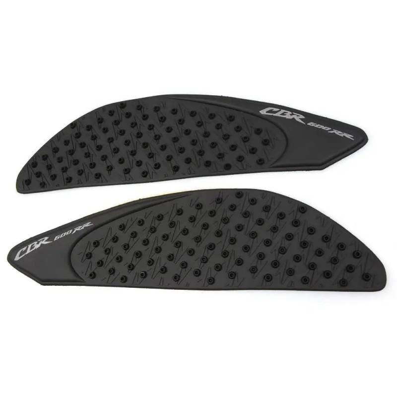 MCSLUBMH Motorrad Seite Tank Pad Schutz Für H&ONDA CBR600RR CBR 600 RR 2007 2008 2009 2010 2011 2012 Tank Pad Schutz Aufkleber Aufkleber(Black 1) von MCSLUBMH