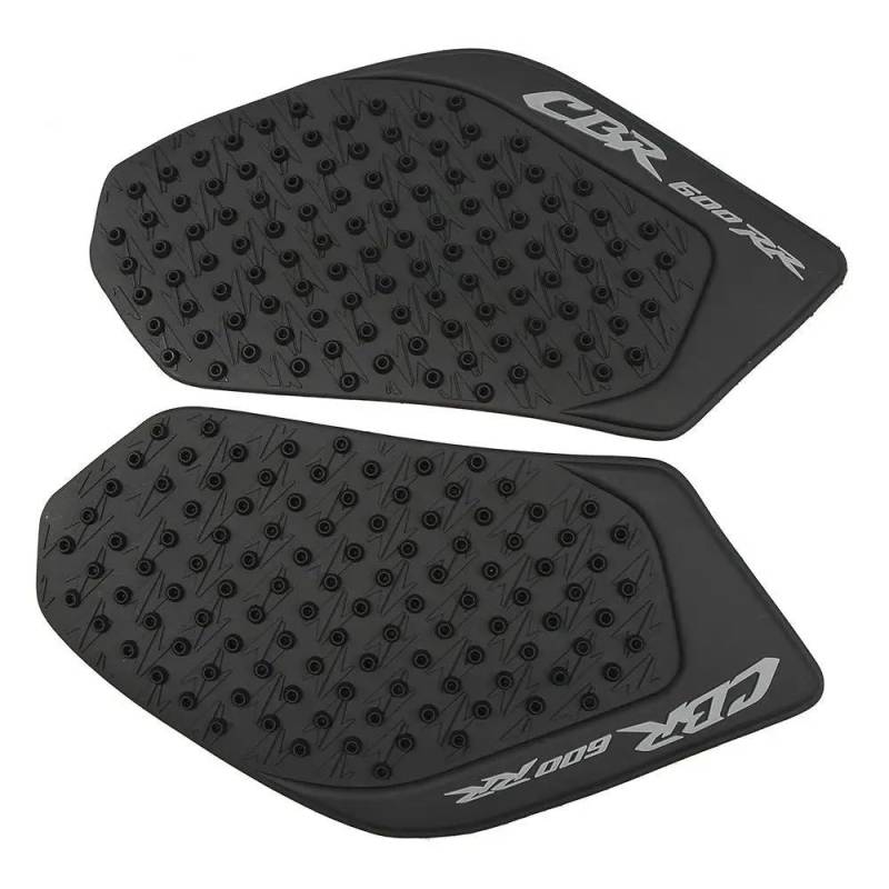 MCSLUBMH Motorrad Seite Tank Pad Schutz Für H&ONDA CBR600RR CBR 600 RR 2007 2008 2009 2010 2011 2012 Tank Pad Schutz Aufkleber Aufkleber(Black 2) von MCSLUBMH