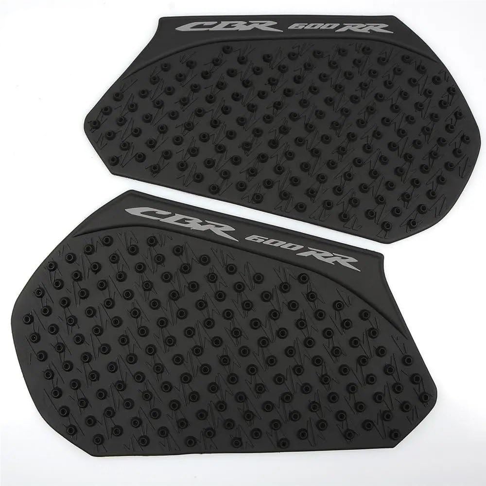 MCSLUBMH Motorrad Seite Tank Pad Schutz Für H&ONDA CBR600RR CBR 600 RR 2007 2008 2009 2010 2011 2012 Tank Pad Schutz Aufkleber Aufkleber(Black 3) von MCSLUBMH