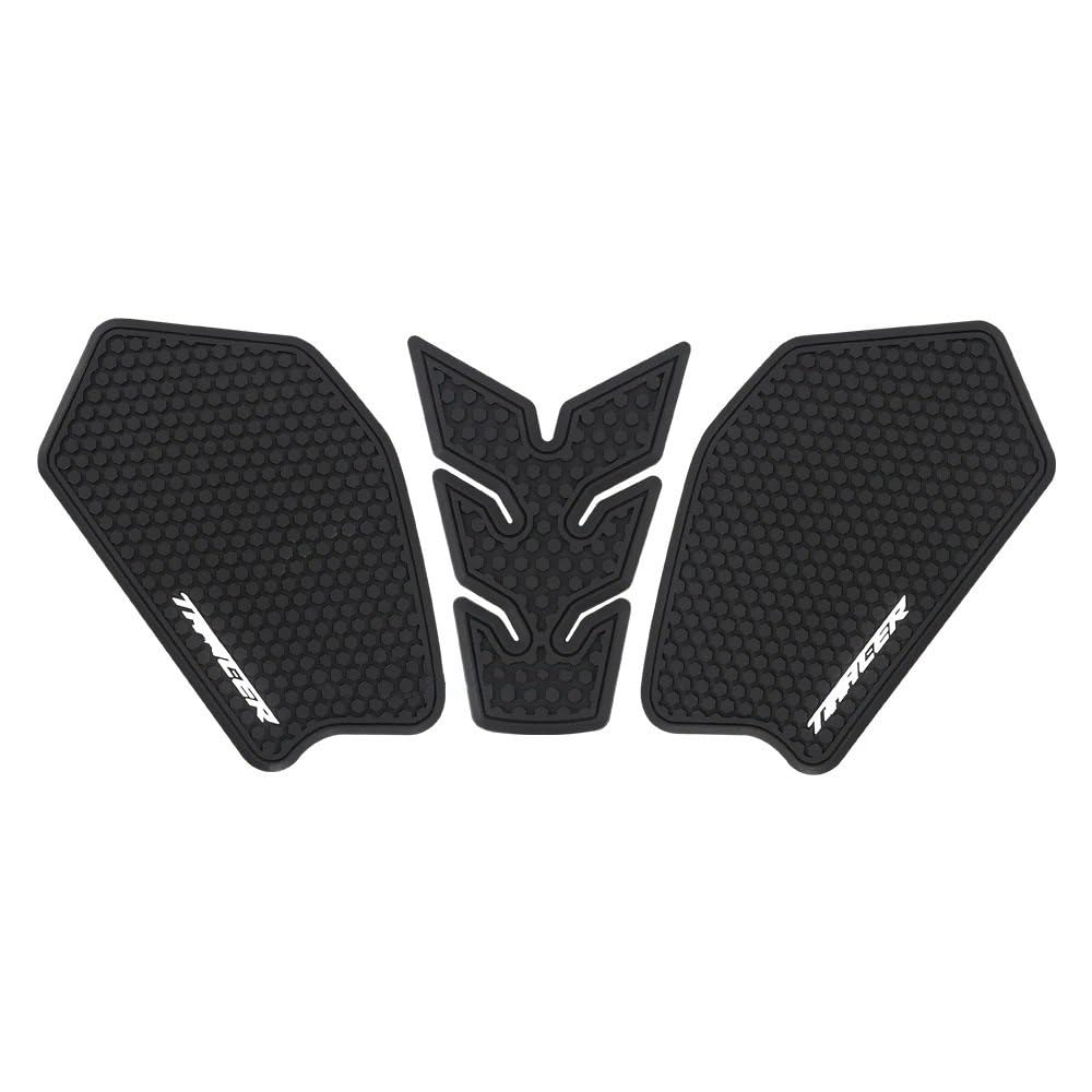 MCSLUBMH Motorrad Seite Tank Pad Schutz Für Y&AMAHA TRACER700 Tracer 700 Tracer 7 GT 2020 2021 Seite Kraftstoff Tank Pad Knie Grip Traktion Pad(1 Set) von MCSLUBMH