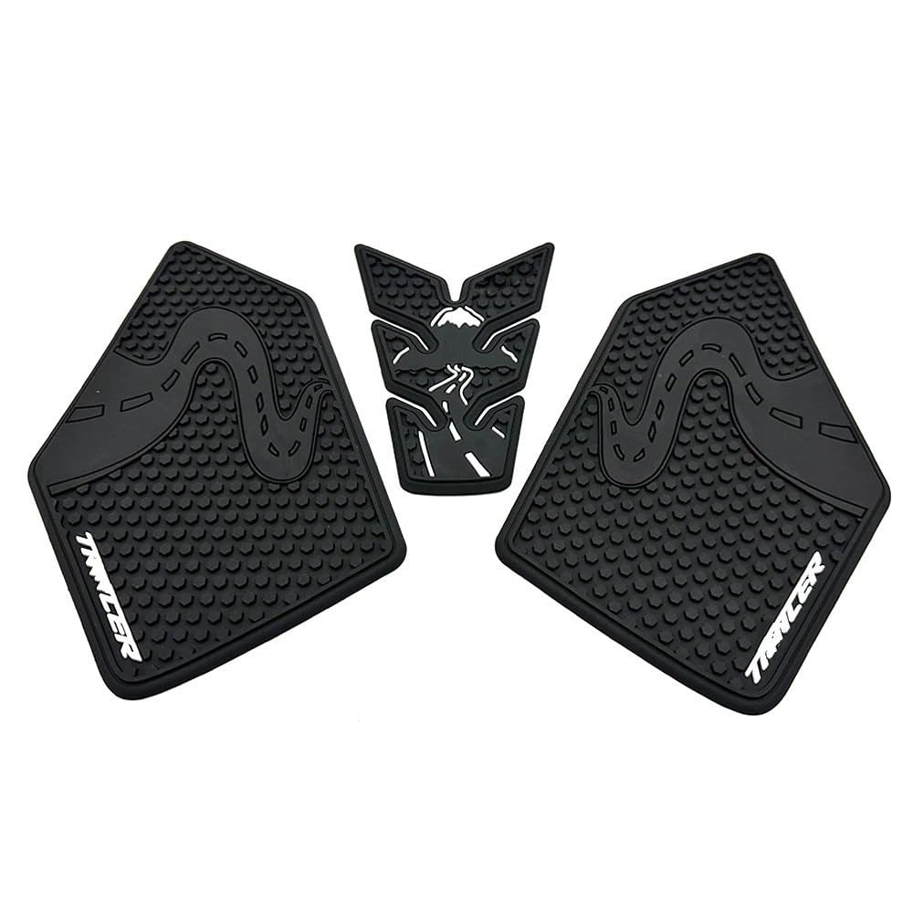 MCSLUBMH Motorrad Seite Tank Pad Schutz Für Y&AMAHA Tracer 9 TRACER9 Tracer 9 GT 2021 2022 2023 Motorrad-Kraftstofftank-Pad(1 Set) von MCSLUBMH