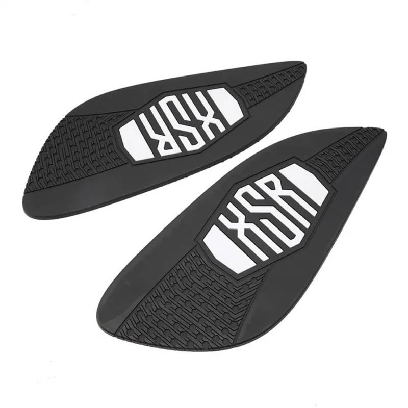 MCSLUBMH Motorrad Seite Tank Pad Schutz Für Y&AMAHA XSR 900 XSR700 2015-2024 XSR 900 700 XSR155 Motorrad Gummi Aufkleber Gas Heizöl Tank Pad von MCSLUBMH