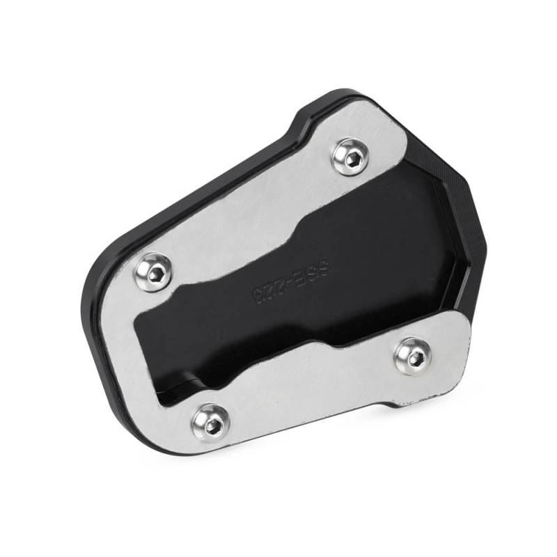 MCSLUBMH Motorrad-Seitenständerpolster Für H&ONDA CRF300L CRF 300L CRF300 Rally 2021 2022 2023 Motorrad Zubehör Seite Stehen Verlängerung Enlarger Ständer Pad(Black) von MCSLUBMH