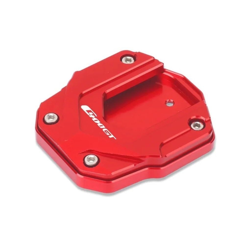 MCSLUBMH Motorrad Ständer Unterlage Für B&MW C400X C400GT C400 X GT K51 2019-2023 Motorrad Kickstand Fuß Seite Stehen Verlängerung Pad Unterstützung Platte(Red-A) von MCSLUBMH