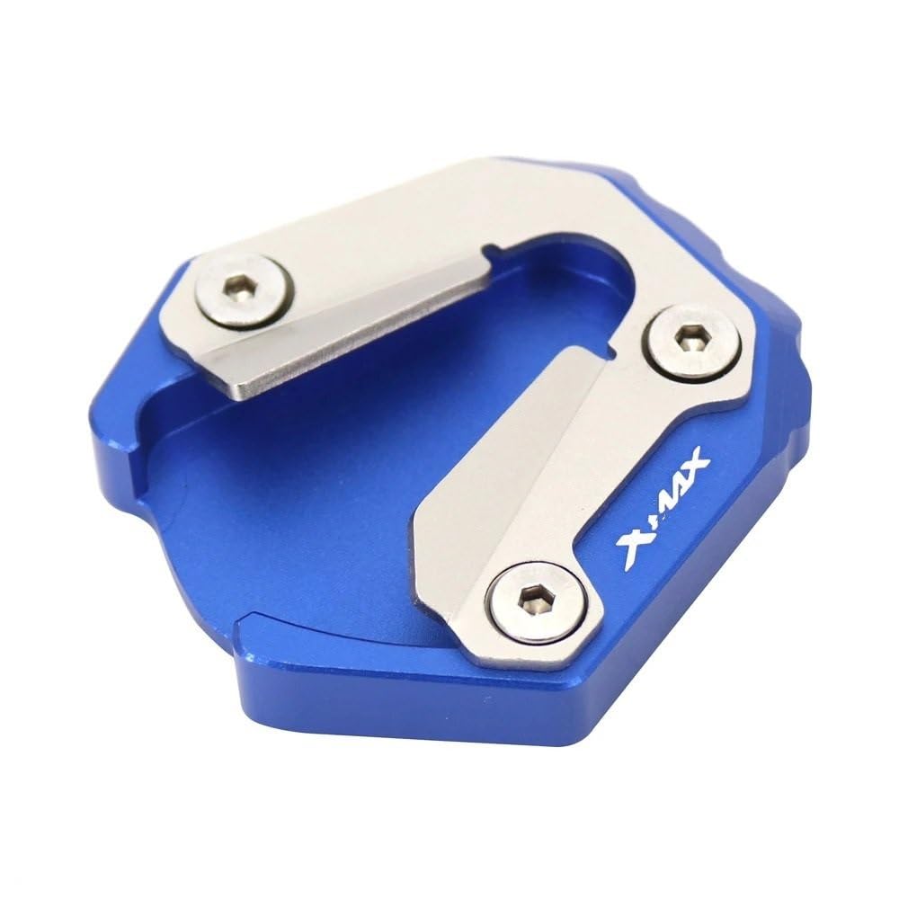 MCSLUBMH Motorrad Ständer Unterlage Für Y&AMAHA XMAX300 Xmax300 Xmax 300 2021- Motorrad CNC Ständer Fuß Seite Stehen Verlängerung Pad Unterstützung Platte(1.Blue) von MCSLUBMH