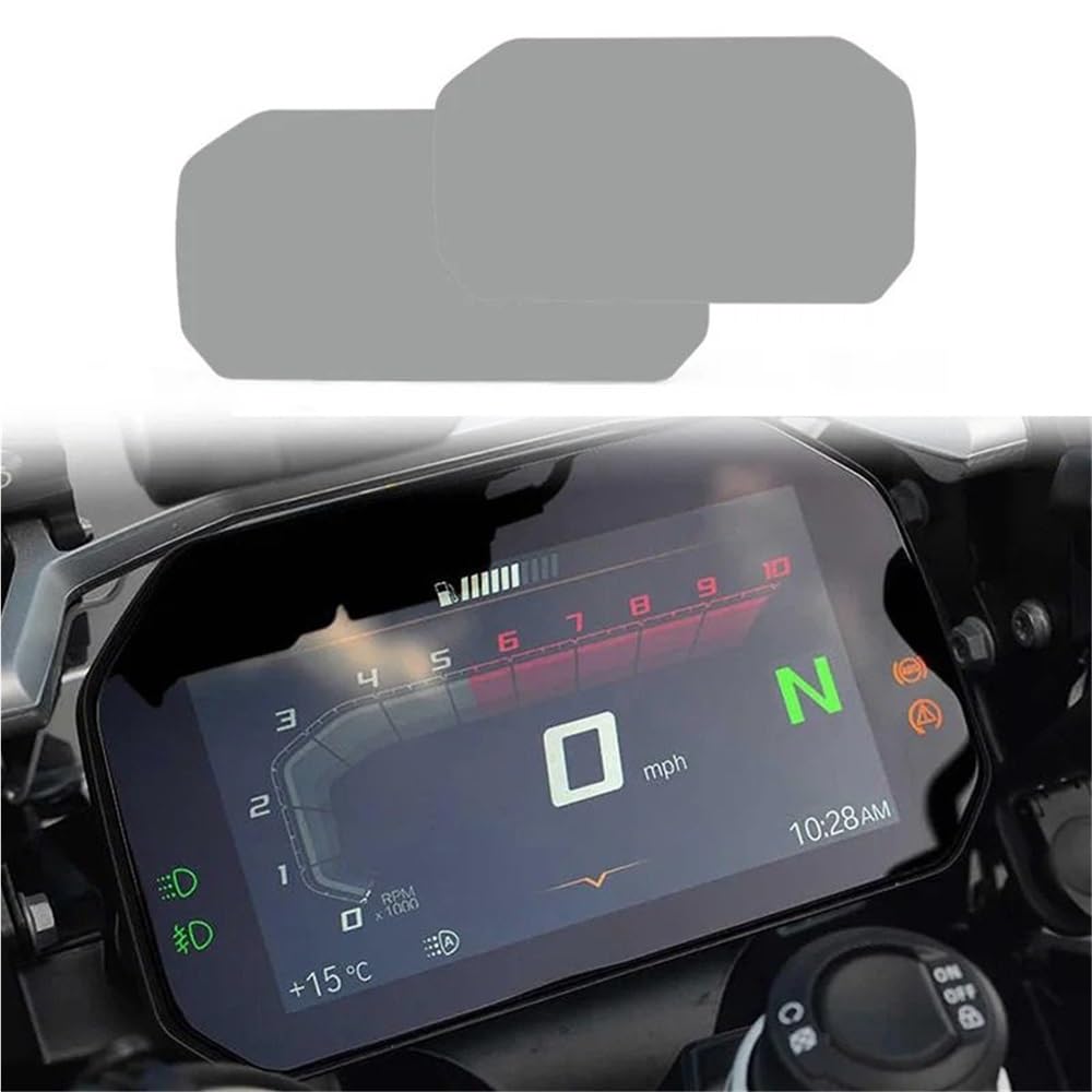 MCSLUBMH Motorrad Tacho Schutzfolie Für B&MW C400GT F750GS S1000RR Motorrad Dashboard Film Screen Protector Aufkleber von MCSLUBMH