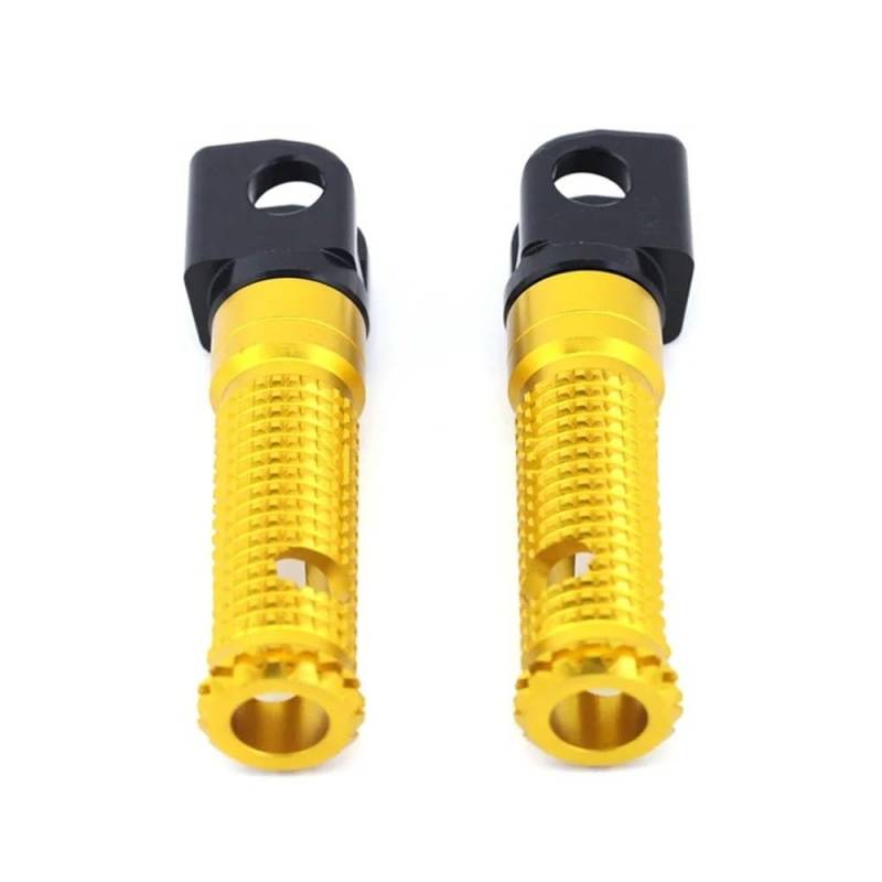 MCSLUBMH Motorradpedal Front Foot Pegs Footrest for B&MW S1000RR S1000R 2010-2020 HP4 2013-2015 Motorcycle Rider Footpegs Rests Pedal S 1000 R RR(Gold) von MCSLUBMH