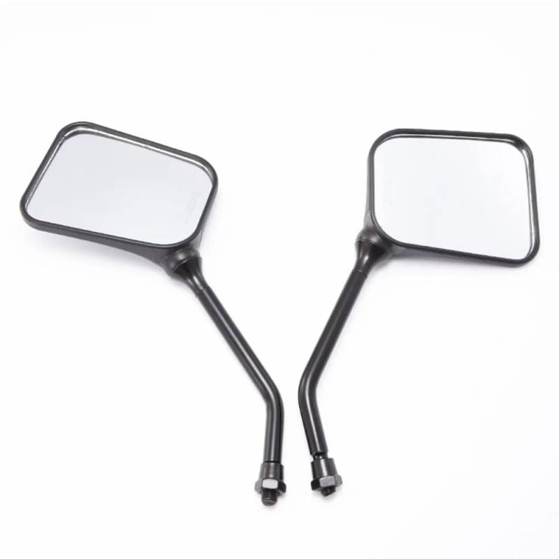 MCSLUBMH Motorradspiegel-Set Für Suzuki GS125 AX100 A100 10mm Motorrad Seitenspiegel Universal Rückspiegel Reflektor von MCSLUBMH