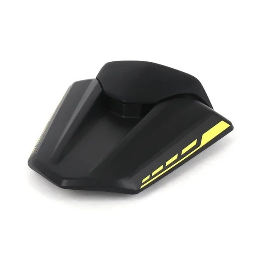 MCSLUBMH Soziusabdeckung Sitzkappe Verkleidung Für H&ONDA CB750 Hornet Cb750 CB 750 Hornet 2023 2024 Motorrad Zubehör Hinten Sozius Sitz Gugel Abdeckung Verkleidung(Matte Black Yellow) von MCSLUBMH