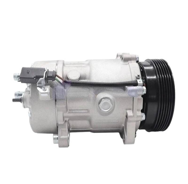 AC Kompressor Sd7v16, kompatibel für VW Eurovan Transporter T4 2.8L 7D0820805 7D0820805E 7D0820805A 1146 1214 57719 von MDFCJHS