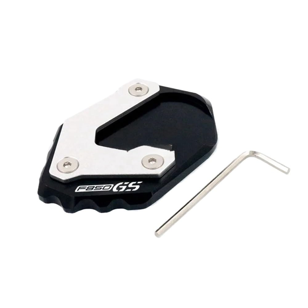 Seitenverlängerung Pad Für B&M&W F750GS F850GS R1250GS F750 F850 R12-50 GS 2018-2022 Motorrad CNC Kickstand Fuß Seitenständer Verlängerung Pad Stützplatte von MDGHJD