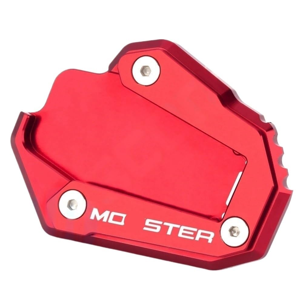 Seitenverlängerung Pad Für Du&Cati Monster 1200 1200S 1200R 821 Multistrada 1200/1200s 1260 Motorrad Kickstand Seitenständer Vergrößern Verlängerungsplatte Pad von MDGHJD