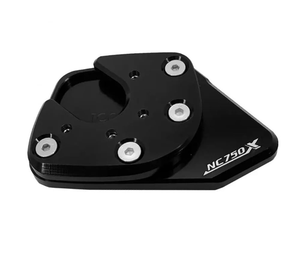 Seitenverlängerung Pad Für Honda NC750X NC 750X NC750 X 2014-2020 Motorrad Ständer Fuß Seite Stehen Verlängerung Pad Unterstützung Platte Extender zubehör von MDGHJD