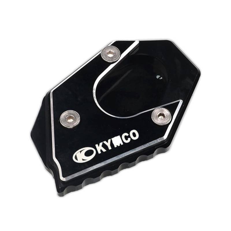 Seitenverlängerung Pad Für KYMCO Downtown 200i 300i 350i 300 350 Motorrad CNC Kickstand Fuß Seitenständer Verlängerung Pad Stützplatte Vergrößern Ständer von MDGHJD