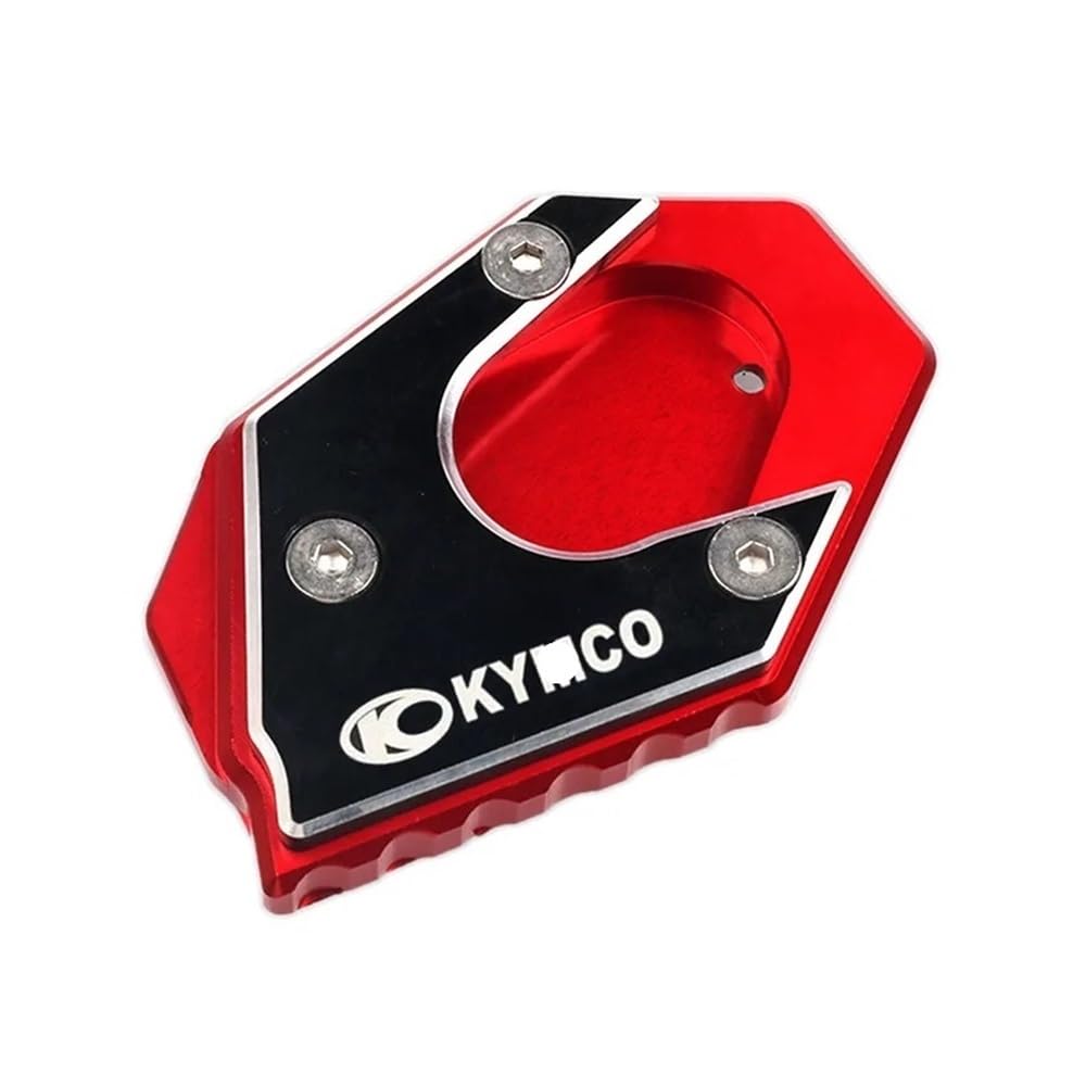 Seitenverlängerung Pad Für KYMCO Downtown 200i 300i 350i 300 350 Motorrad CNC Kickstand Fuß Seitenständer Verlängerung Pad Stützplatte Vergrößern Ständer von MDGHJD