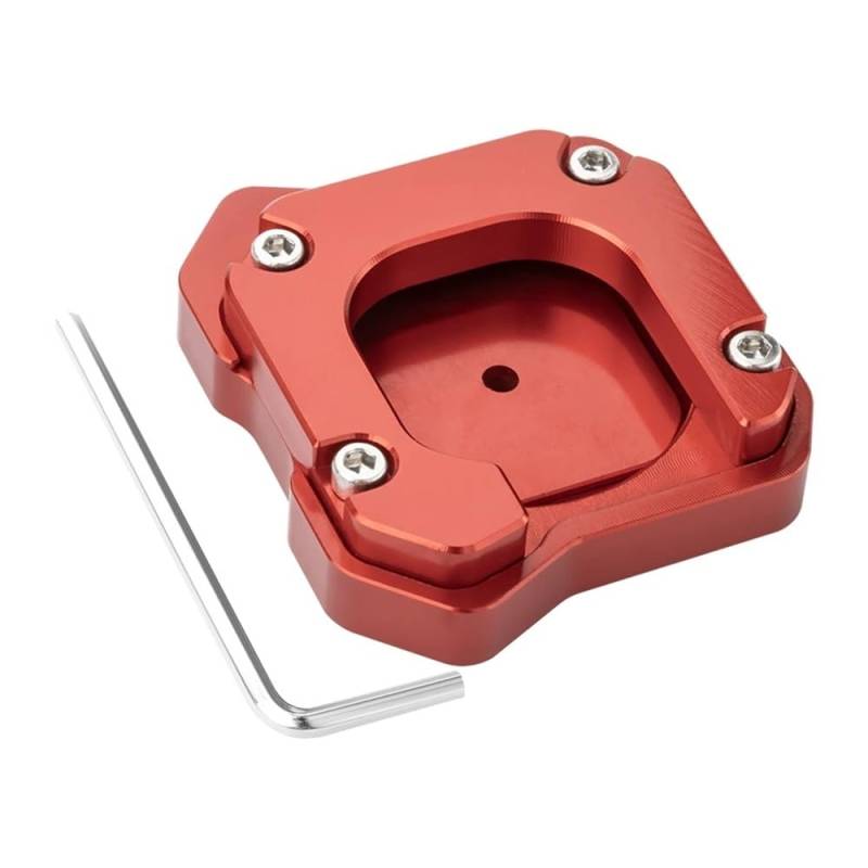 Seitenverlängerung Pad Mittelständer Unterstützung Motor Centerstand Fuß Kickstand Extender Schuh Pad Zubehör Für YA&MAHA NMAX125 155 160 2020-2024 Präsentieren von MDGHJD