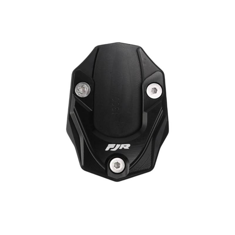 Seitenverlängerung Pad Motorrad-Kickstand-Pad, Seitenständer-Plattenverlängerung für YA&MAHA FJR1300 FJR 1300 2001–2019 (schwarz). von MDGHJD