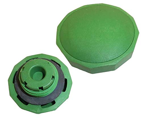 MDM parts Ölverschluss für Motoröl-Einfüllstutzen für John Deere 6800/6900/6810 Traktor, Grün, Einschrauben von MDM parts