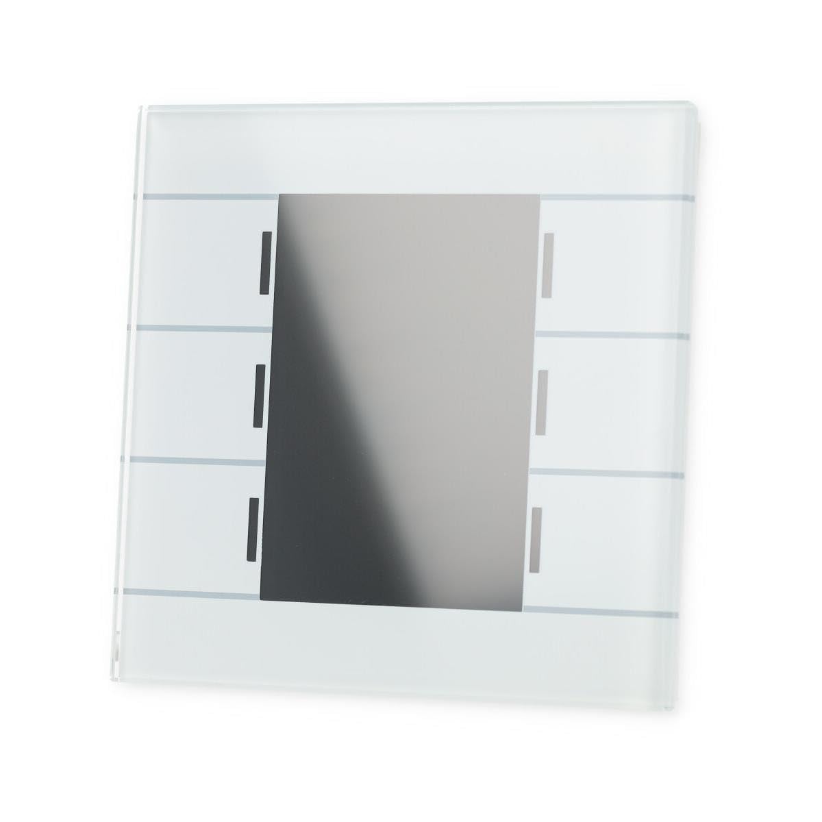 Glas Bedienzentrale Smart m Farbdisplay MDT BE-GBZW.01 von MDT