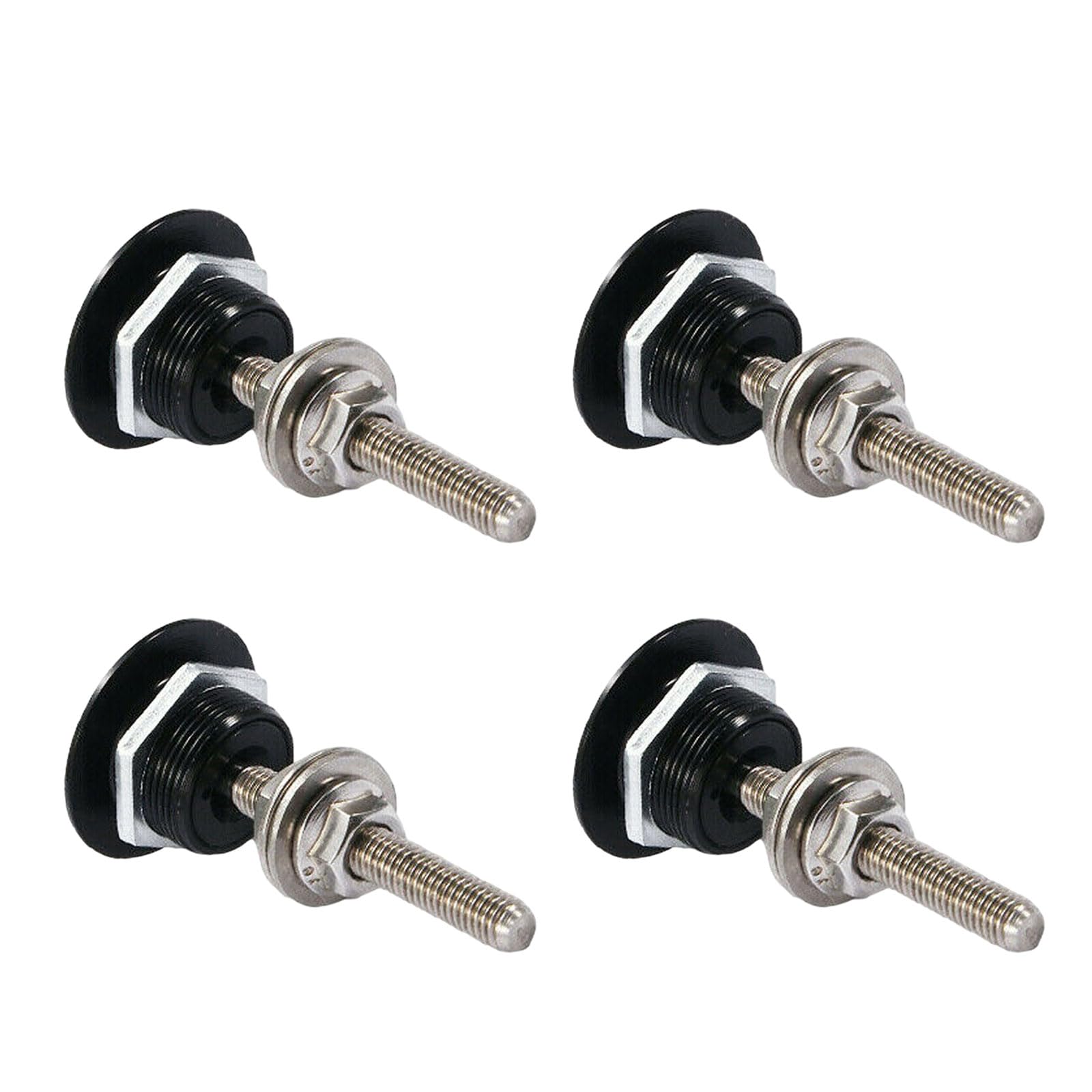 MEAKTSMI 4 Stücke Auto Stoßstange Pin Pins Lock Schnellverschlüsse Schloss Motorhaube Lock Pins Lock Clip von MEAKTSMI