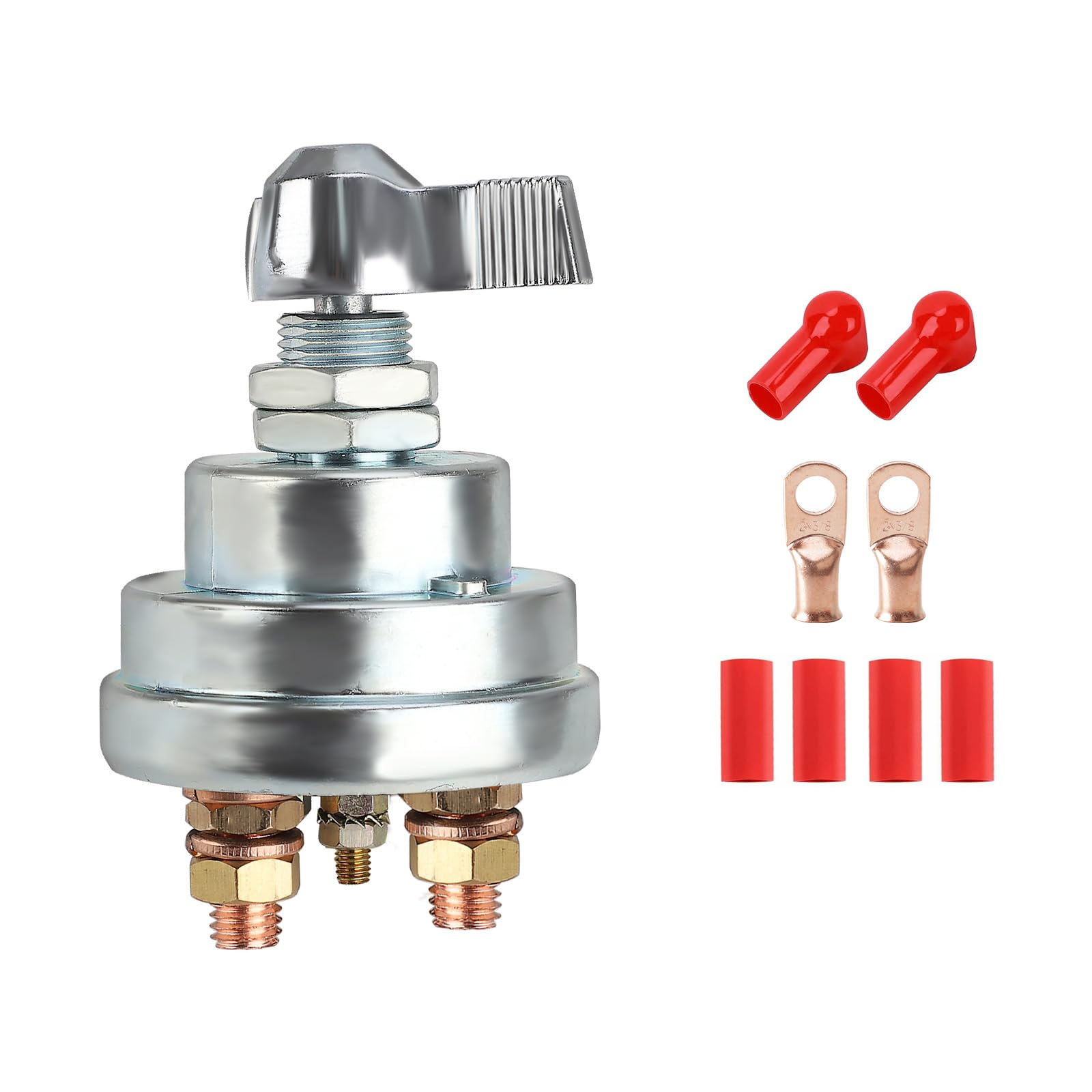 MEAKTSMI Hochstrom Batterie Trennschalter 200 A 12 V Masters Batterie Stromausfälle Isolator Tötungsschalter Auto Marine Boote von MEAKTSMI