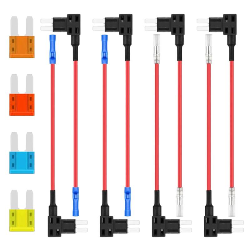 MEAKTSMI Standard Sicherungsadapter Sortimentssätze Mit Abzieher Für Auto Und Schiffsanwendungen Einfache Installation von MEAKTSMI