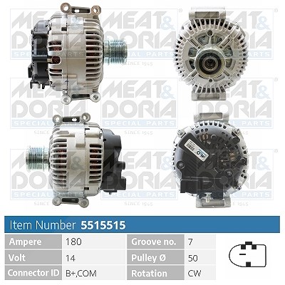 Meat & Doria Generator [Hersteller-Nr. 5515515] für Chrysler von MEAT & DORIA