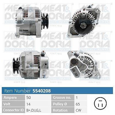 Meat & Doria Generator [Hersteller-Nr. 5540208] für Suzuki von MEAT & DORIA