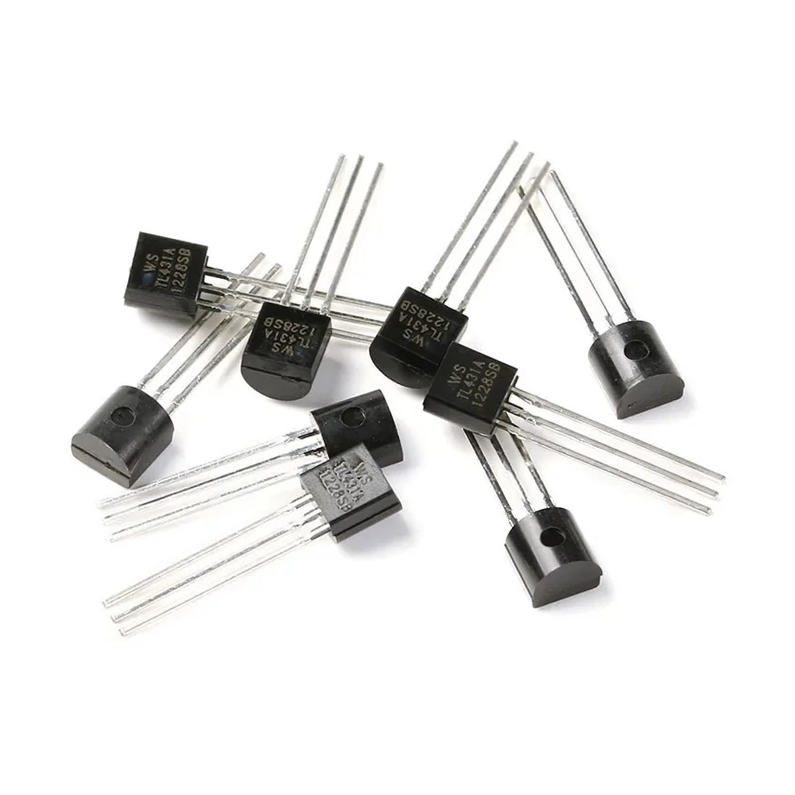 100PCS TL431A TL431 TO-92 Spannungsreferenzen 2,5-36V Prog Spannungsregler IC einstellen von MEDPAOOM