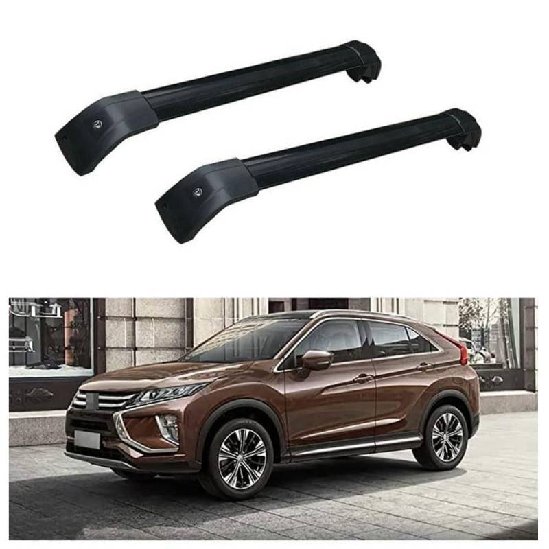 MeFfee Dachträger-Querstangen Dachträger aus Aluminium für Mitsubishi Eclipse Cross 2018 2019 2020 2021 2022 2 Stücke,B von MEFFEE