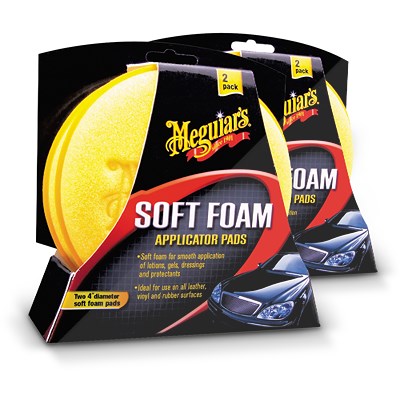 Meguiars 2x Applicator Pads Auftragsschwamm von MEGUIARS