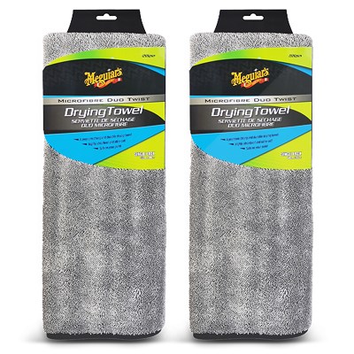 Meguiars 2x Duo Twist Drying Towel Trockentuch 1200 GSM von MEGUIARS