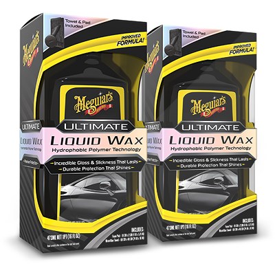 Meguiars 2x Ultimate Liquid Wax Flüssigwachs Set von MEGUIARS