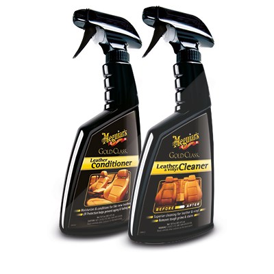 Meguiars 473 ml Gold Class Lederreiniger + 473 ml Gold Class Lederpflege von MEGUIARS