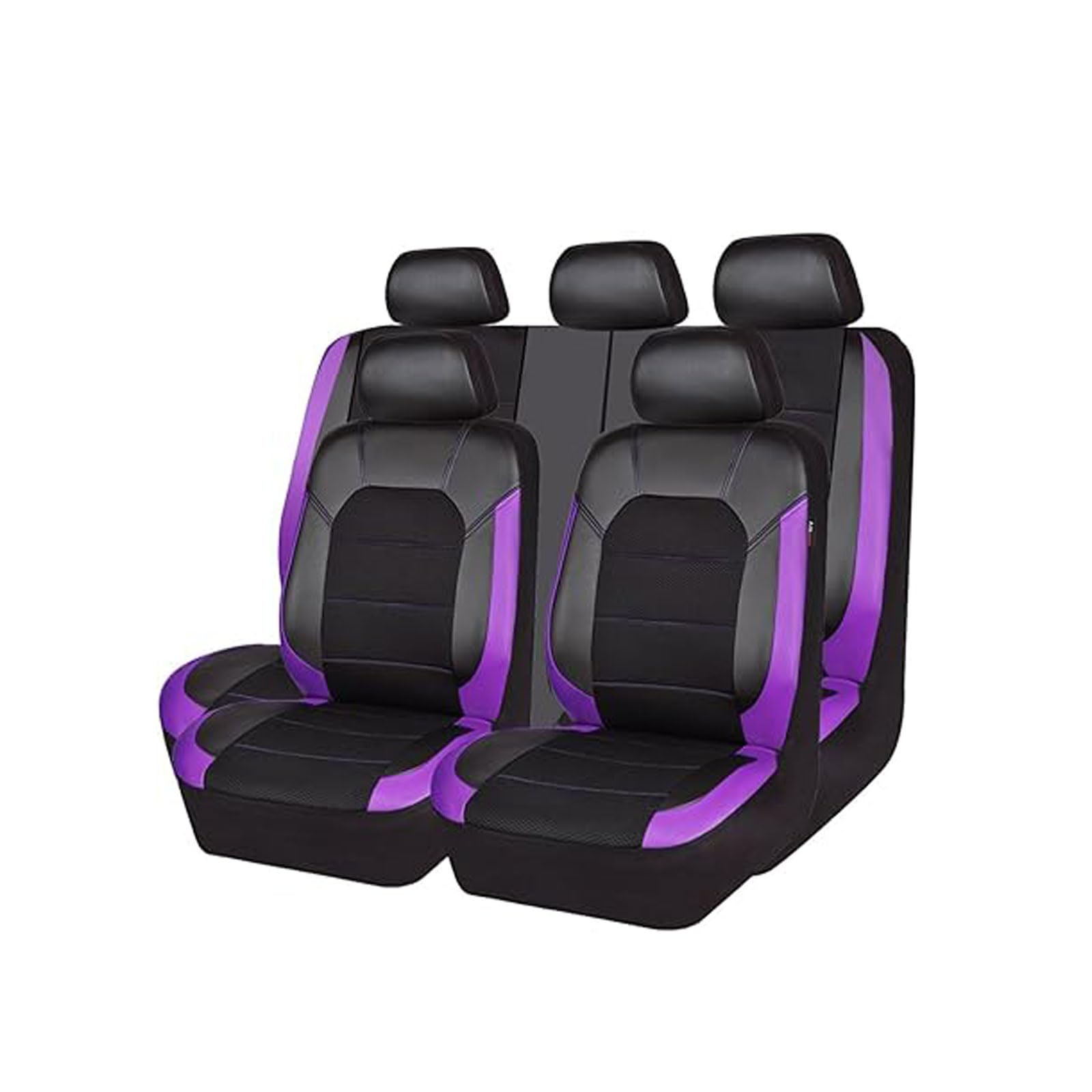 MEIJUAN Sitzbezüge Auto für Toyota Camry Limousine 2007 2008 2009 2010 2011, Wasserdicht Bequem Rutschfester Leicht Reinigen 5 Sitzer Schonbezüge Innenraum Zubehör,Purple von MEIJUAN