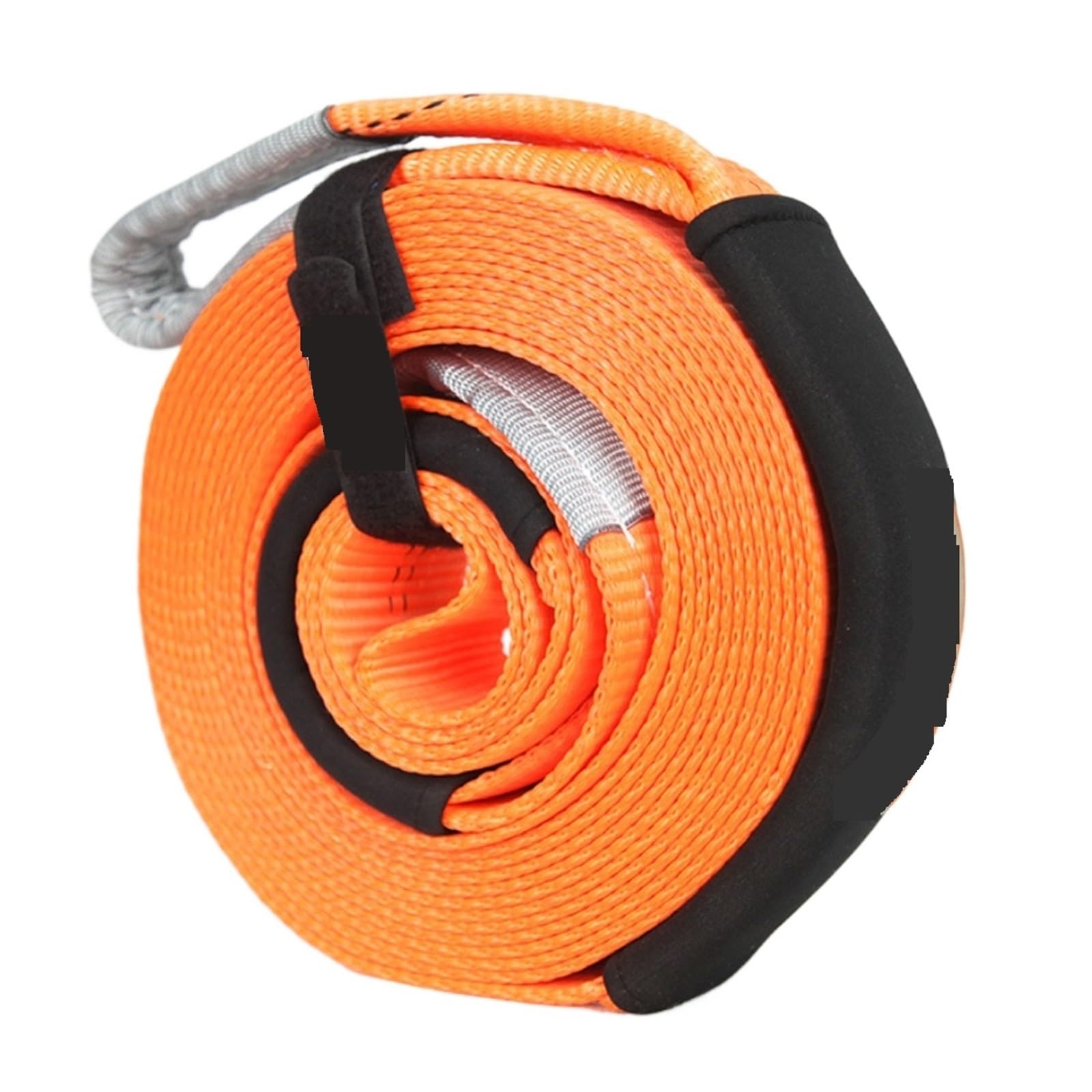 Kinetisches Erholungsseil 1Pcs Heavy Duty Auto Straße Recovery Tow Strap Abschleppen Seile Auto Zubehör Styling Auto Abschleppen Seile 5m 5 Tonnen(Orange) von MEIVIYA