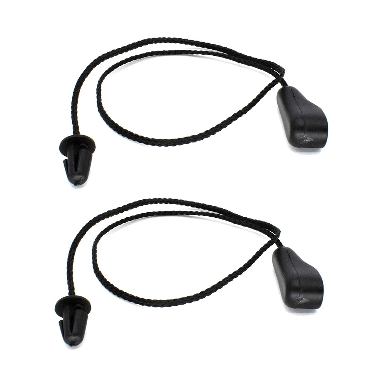 MEIZIYU 1 Paar innere Tonneau Lukendeckel Lift String Strap Clips Fit for Ford Focus 2 Fließheck MK2 2004-2011 hintere Gepäckablage Ladung Gepäck Gepäckraumabdeckungshalterung von MEIZIYU