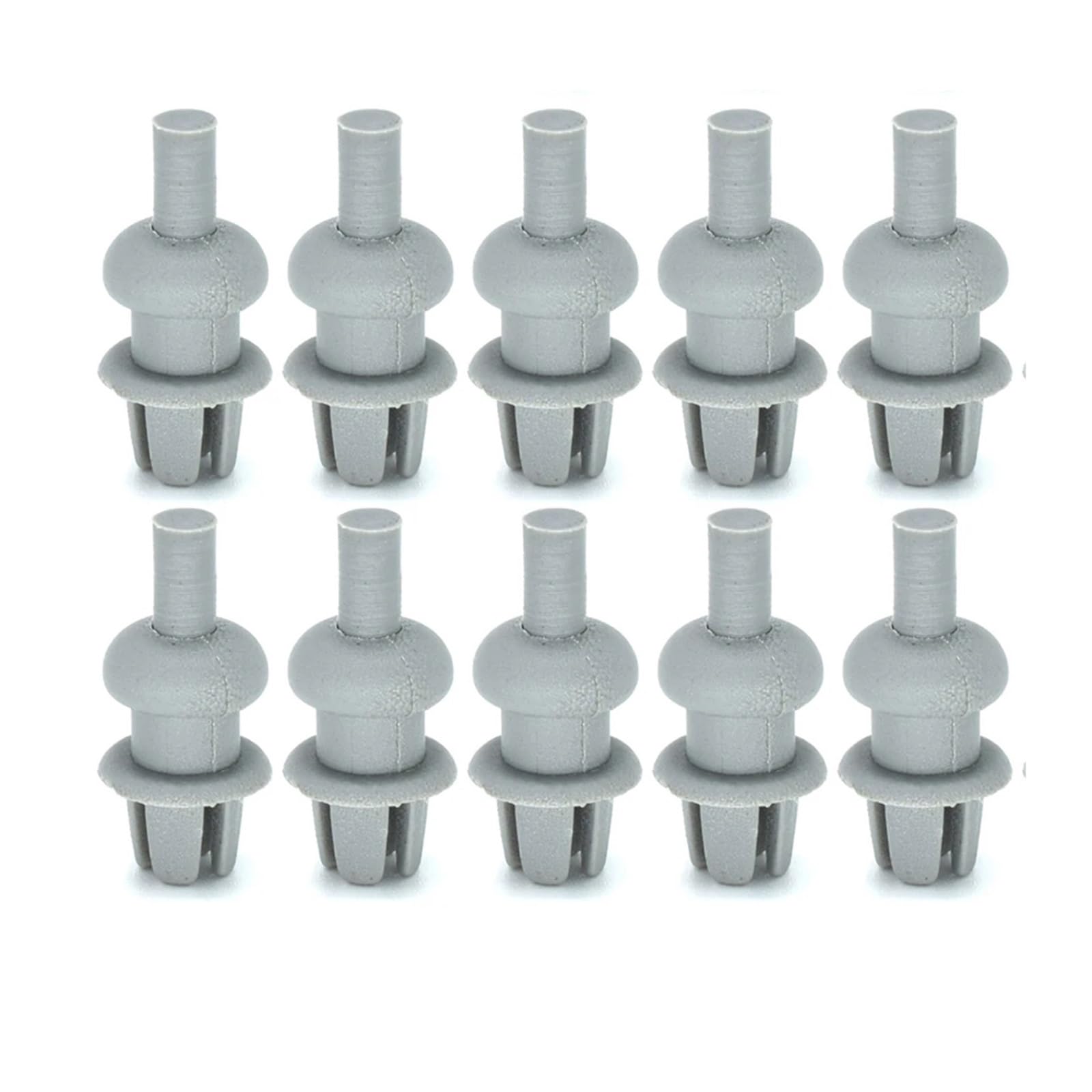 MEIZIYU 10 x Gepäckraumabdeckungs-Clips passend for Seat Ibiza Cordoba 6K Toledo 1M 1992–1999 191867775A 01C Kofferraum-Heckklappen-Kofferraum-Kabel-Befestigungshaken Gepäckraumabdeckungshalterung von MEIZIYU