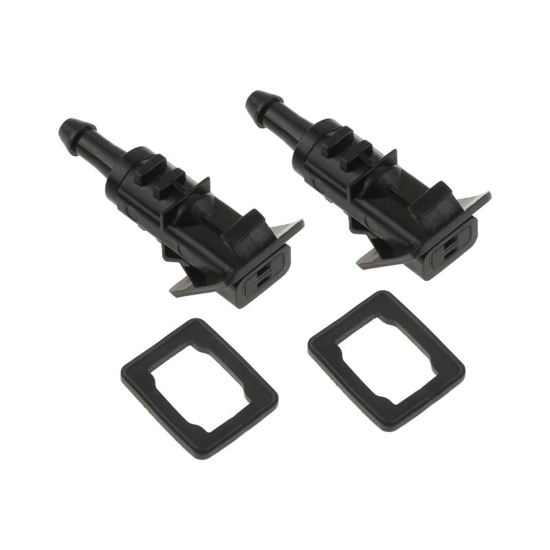 MEIZIYU 2 Stück Auto-Scheibenwaschdüse, passend for Kia, Ceed 2006–2012, Scheibenwaschanlage, Wischer, Wassersprühdüse 98630 1H510 Wischerflüssigkeitssprühdüse von MEIZIYU