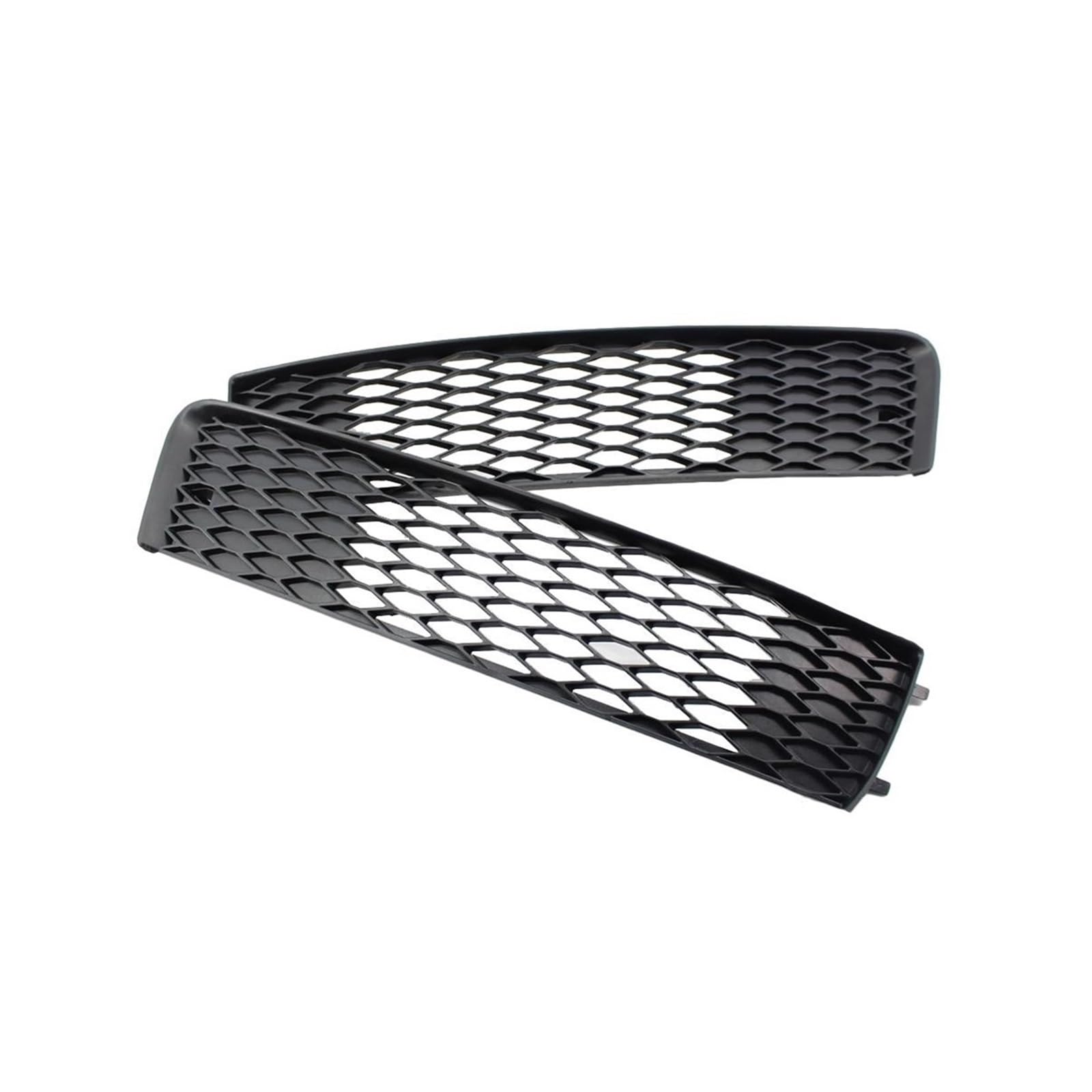 MEIZIYU 2 stücke Auto Vorderen Stoßfänger Oberen Nebel Lampe Licht Gitter Links Rechts ABS Front Mesh Grille Fit for q7 S-Linie 2010-2015 Nebelscheinwerfer-Gehäusegitter von MEIZIYU